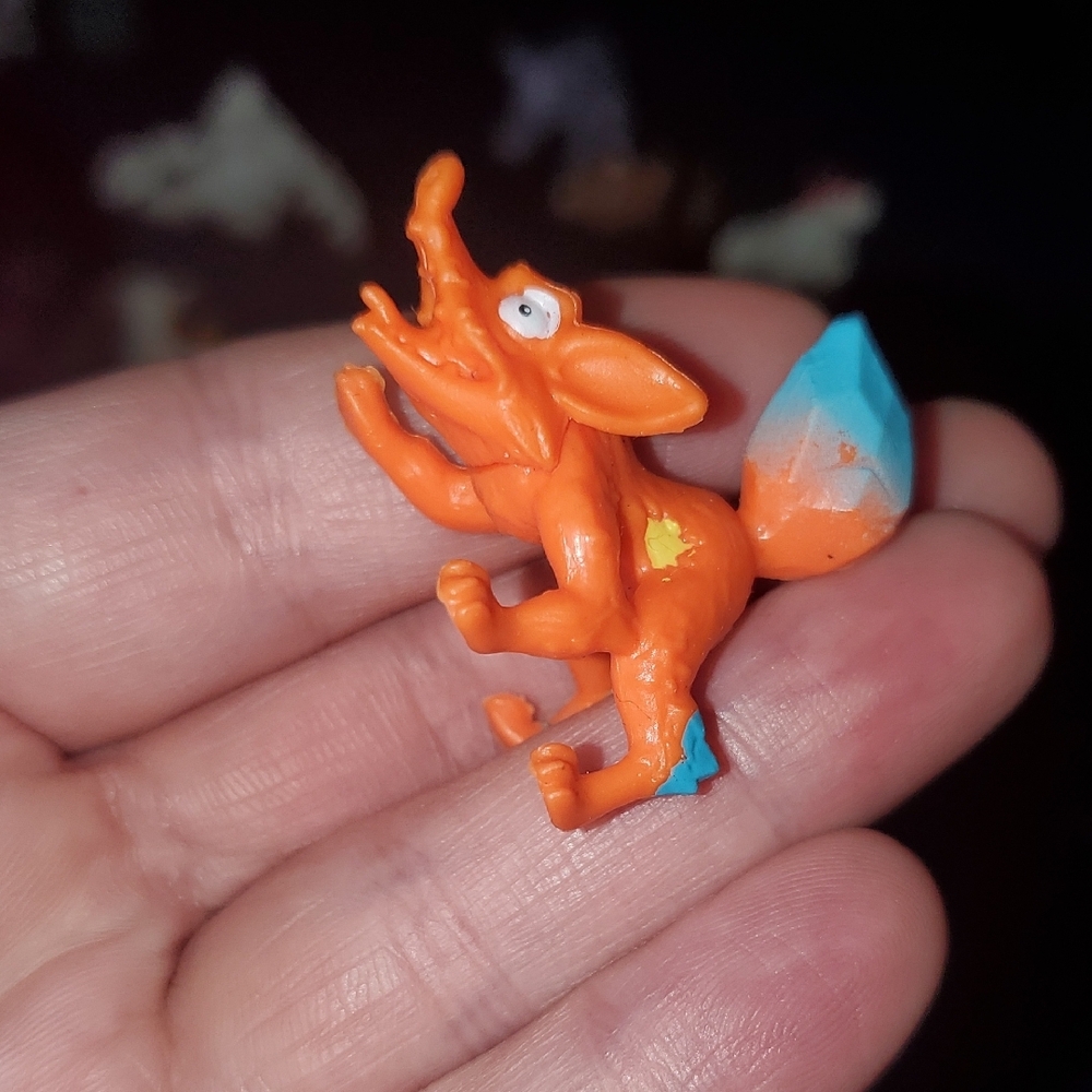 ❤️‍🔥10/$10❤️‍🔥 Zuru Smashers Dino Egg Trex Ice Fox Orange Creature Figurine